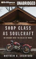 Shop Class as Soulcraft